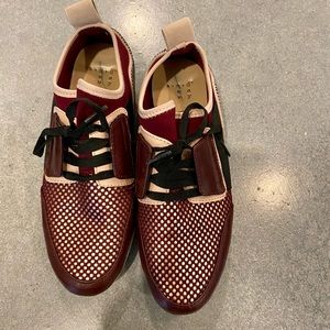 a new day Burgundy Rose Gold Deena Fashion Sneakers 7